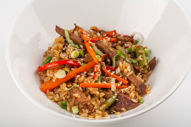 Рис с говядиной