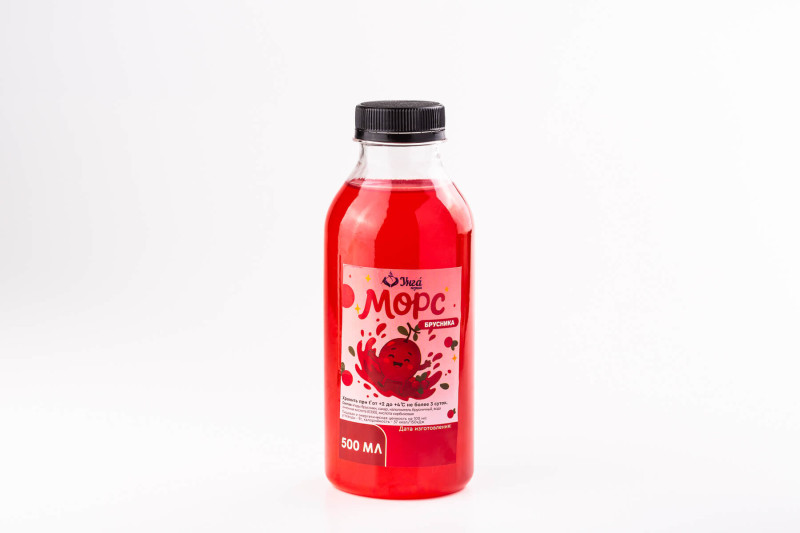 Морс брусничный 500 мл