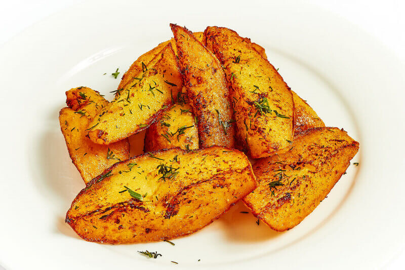 Гарнир Картофель по-деревенски 150гр.